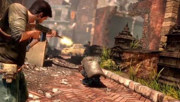 PS3 uncharted 2 Among Thieves screen